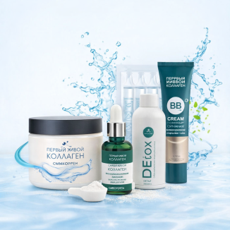 Первый Живой Коллаген — косметика и продукты на основе коллагена
