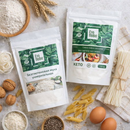 ЭтоНово — безглютеновые продукты для здорового питания