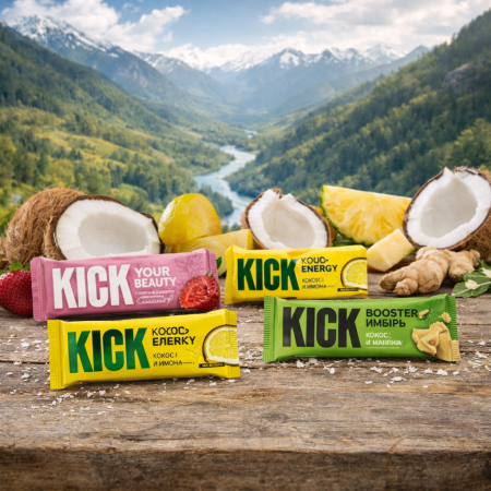 KICK — полезные батончики и натуральные сладости для энергии