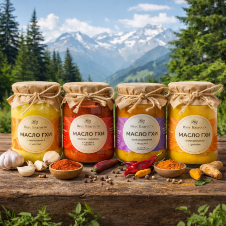 Вкус Благости — натуральное топлёное масло Гхи