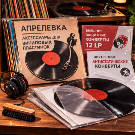 Апрелевка — аксессуары и конверты для виниловых пластинок
