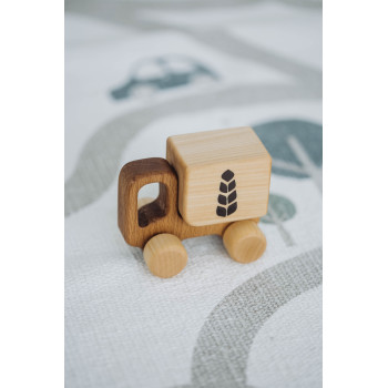 Деревянная машинка "Хлебовоз", 8,5*7*5 см