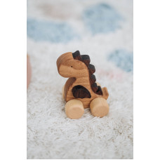 Деревянная игрушка каталка «Дракончик», 6,5*8,5*5 см