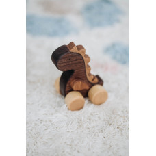 Деревянная игрушка каталка «Дракончик», 6,5*8,5*5 см