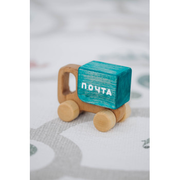 Деревянная машинка "Почта", 8,5*7*5 см
