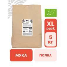 Мука из пшеницы полбы цельнозерновая 5 кг