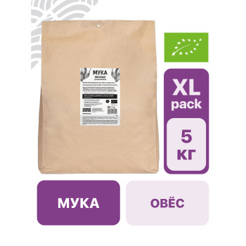 Мука овсяная цельнозерновая 5 кг