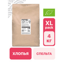Хлопья из пшеницы спельты цельнозерновые 4 кг