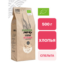 Хлопья из пшеницы стельты цельнозерновые 0,5 кг