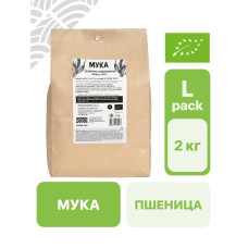 Мука пшеничная хлебоперканая высшего сорта 2 кг