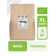 Мука пшеничная хлебопекарная обойная 5 кг
