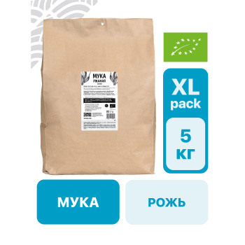 Мука ржаная сеяная 5 кг