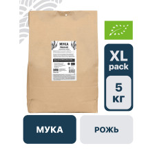 Мука ржаная хлебопекарная обойная 5 кг