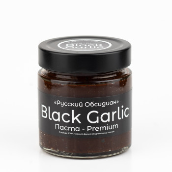 Паста Black Garlic Premium из чёрного ферментированного чеснока 