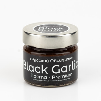 Паста Black Garlic Premium из чёрного ферментированного чеснока 