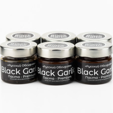 Паста Black Garlic Premium из чёрного ферментированного чеснока 