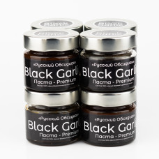Паста Black Garlic Premium из чёрного ферментированного чеснока 