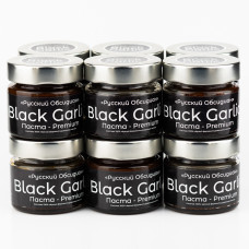 Паста Black Garlic Premium из чёрного ферментированного чеснока 