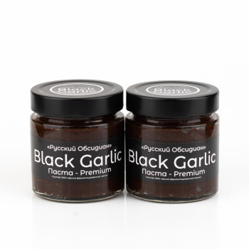 Паста Black Garlic Premium из чёрного ферментированного чеснока 