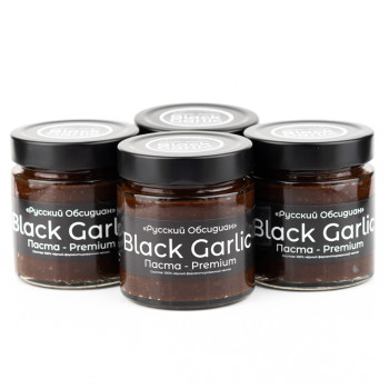 Паста Black Garlic Premium из чёрного ферментированного чеснока 