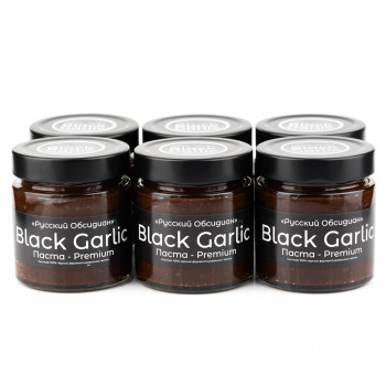 Паста Black Garlic Premium из чёрного ферментированного чеснока 