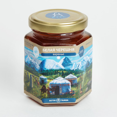 Варенье из белой черешни 200 гр. 