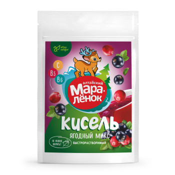 Кисель Алтайский маралёнок "Ягодный микс"