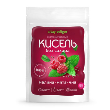 Кисель без сахара "Малина Мята"