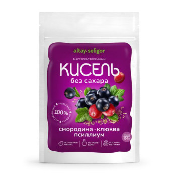 Кисель без сахара "Смородина Клюква"