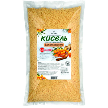 Кисель без сахара "Облепиха, корица и имбирь" (для иммунитета)