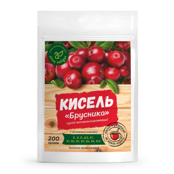 Кисель "Брусника" 200 гр