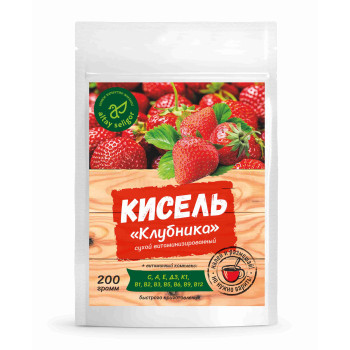 Кисель "Клубника" 200 гр