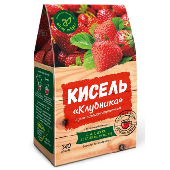 Кисель "Клубника" 340 гр