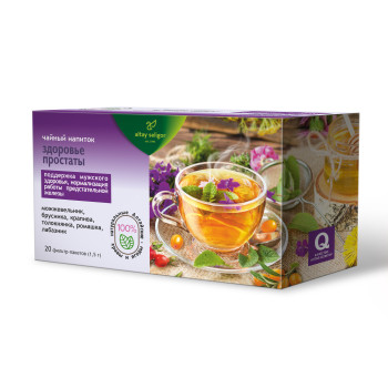 Чайный напиток "Здоровье простаты": нормализация работы предстательной железы
