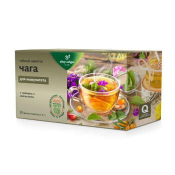 Чайный напиток "Чага, имбирь с апельсином"
