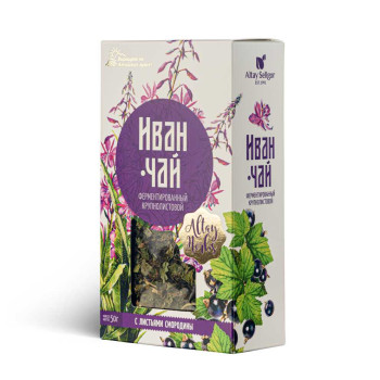 Иван-чай листовой с листьями смородины