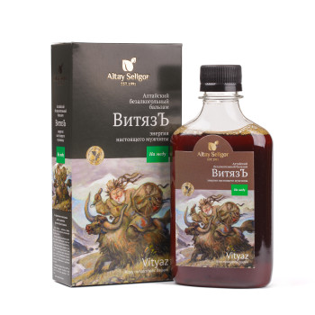 Бальзам Щедрый Алтай «ВитязЪ» энергия настоящего мужчины 250мл