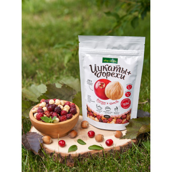 Цукаты Фундук+Клюква 150гр