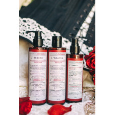Набор: восстанавливающий шампунь + бальзам + маска. Серия Любовница