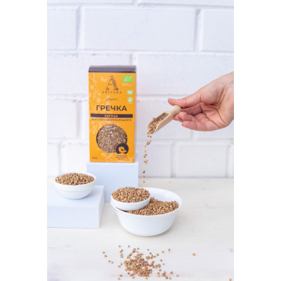 Крупа гречневая  ядрица органическая быстроразваривающаяся (пропаренная)