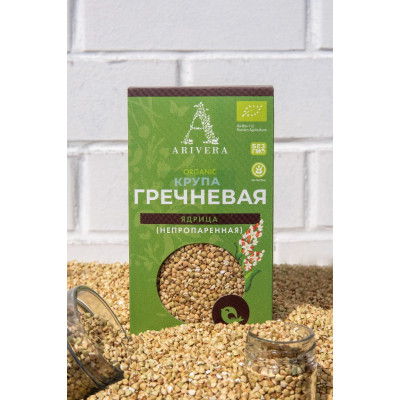 Крупа гречневая ядрица органическая (непропаренная)