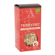 Хлопья овсяные Геркулес органические быстроразвариваемые