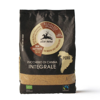 Сахар тростниковый коричневый органический нерафинированный