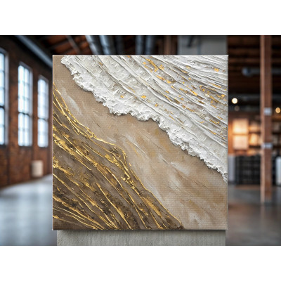 Картина ЗОЛОТОЙ ПРИБОЙ 30*40