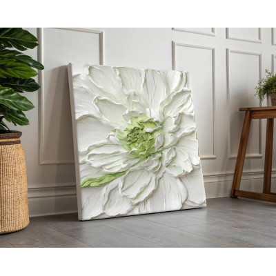 Картина БЕЛЫЙ ПИОН 30*40