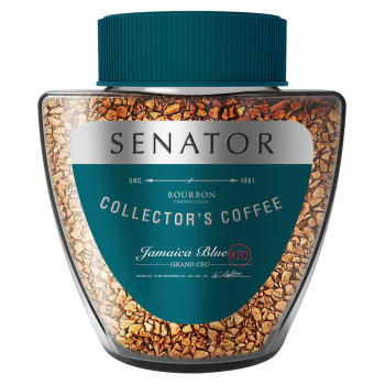 Кофе растворимый сублимированный SENATOR Jamaica Blue Americano дой-пак 100г/20 шт