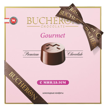 Конфеты BUCHERON GOURMET с миндалем 175г/6шт
