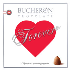 BUCHERON Конфеты Трюфель с цельным фундуком в картоне 225г/6шт