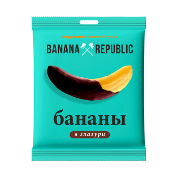 BANANA REPUBLIC Банан сушеный в глазури 90г/20шт