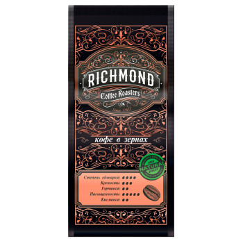 Кофе RICHMOND дой-пак (зерно) 1кг/4шт